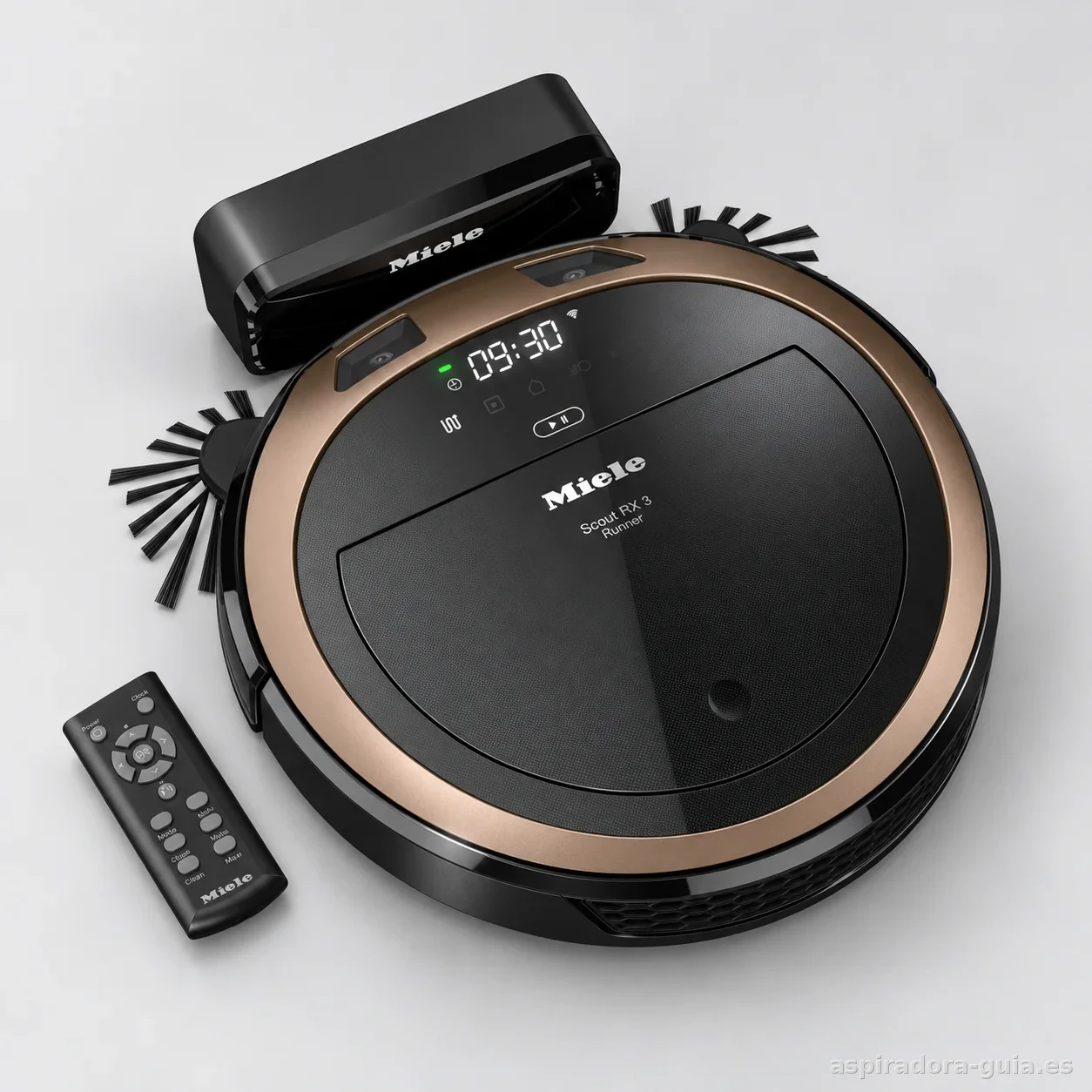 Miele Scout RX3, fotografía de producto en estudio
